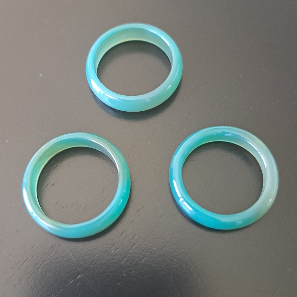 Green Jade Rings